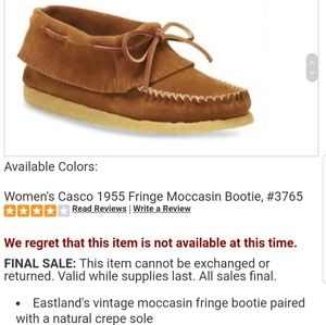 Brand new eastland moccasin